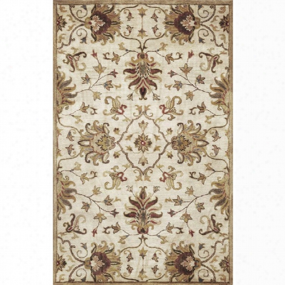 Kas Syriana 9' X 13' Hand-tufted Wool Rug In Champagne
