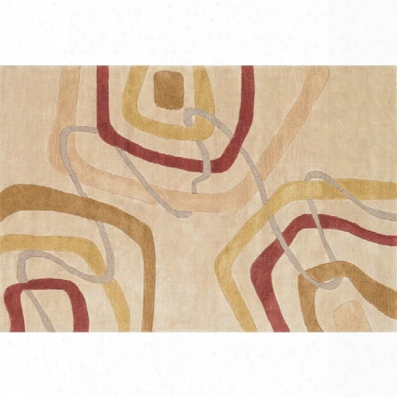 Loloi Abacsu 7'10 X 11' Hand Tufted Rug In Gold