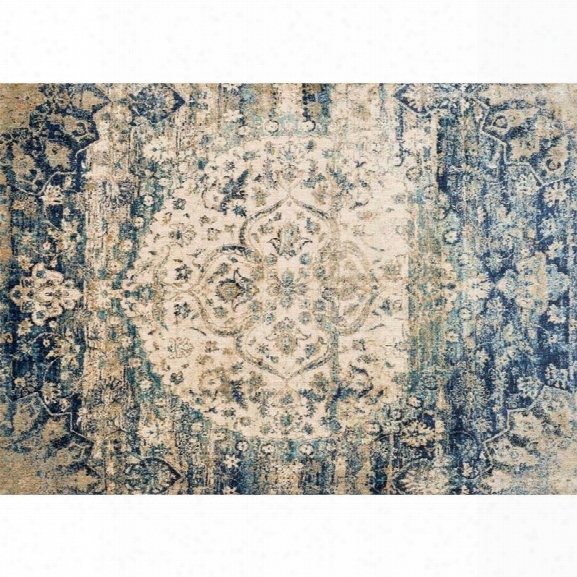 Loloi Anastasia 13' X 18' Rug In Blue And Ivory