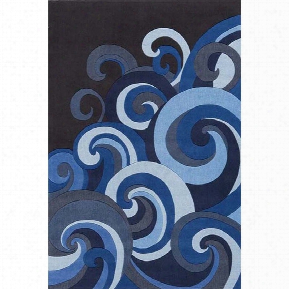 Momeni Lil Mo Hipster 8' X 10' Rug In Surf