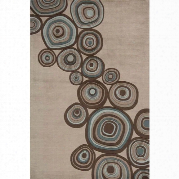 Momeni New Wave 9'6 X 13'6 Rug In Mushroom