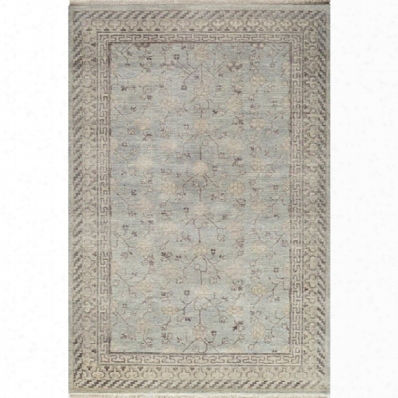 Momeni Palace 7'9 X 9'9 Rug In Light Blue