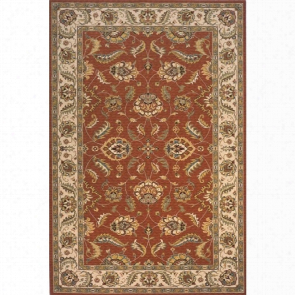 Momeni Persian Garden 8' X 10' Rug In Salmon