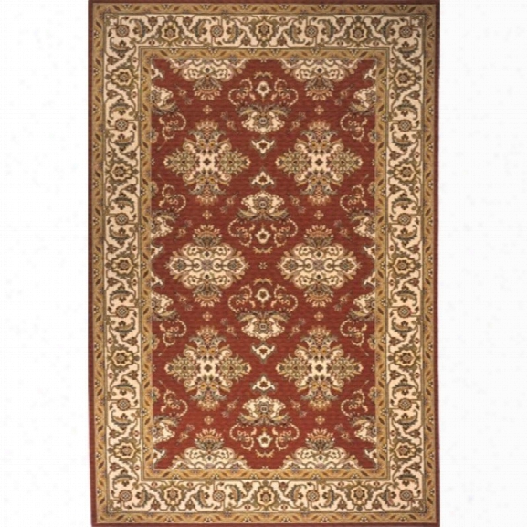 Momeni Persian Garden 9'6 X 13' Rug In Salmon