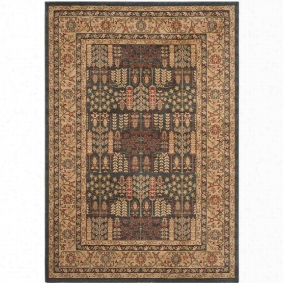 Safavieh Mahal 11' X 16' Rug In Navy And Natural