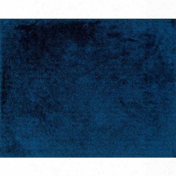 Loloi Allure 7'6 X 9'6 Hand Tufted Shag Rug In Sapphire