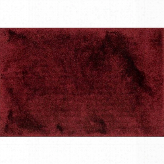 Loloi Allure 9'3 X 13' Hand Tufted Shag Rug In Garnet