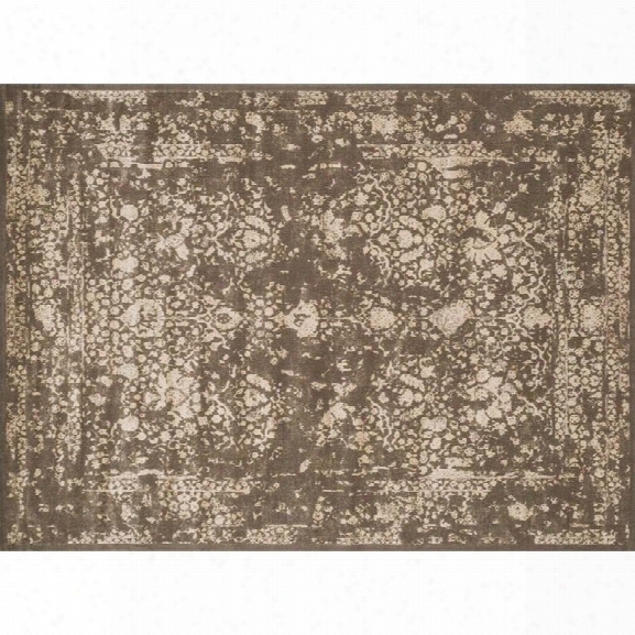 Loloi Journey 12' X 15' Power Loomed Wool Rug In Taupe And Ivory