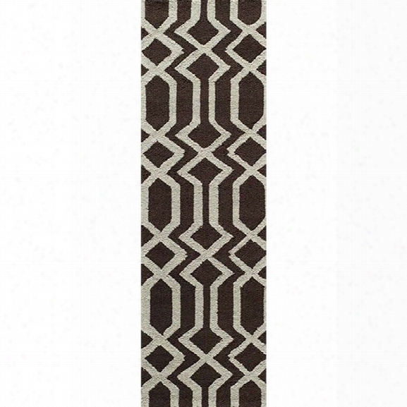 Momeni Geo 7'6 X 9'6 Rug In Brown