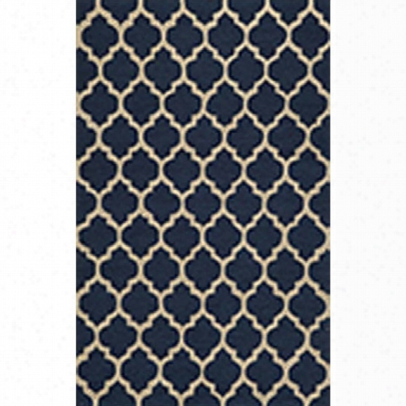 Momeni Geo 7'6 X 9'6 Rug In Navy