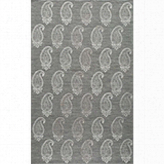 Momeni Lace Embroided 8' X 10' Rug In Gray