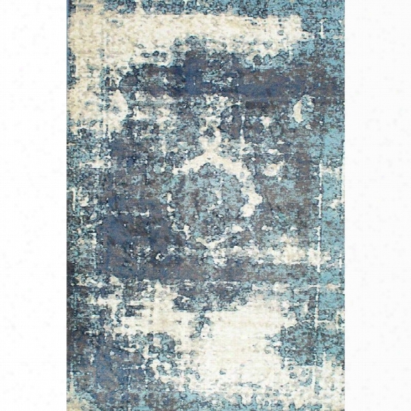 Nuloom 10' X 14' Vintage Lindsy Rug In Blue