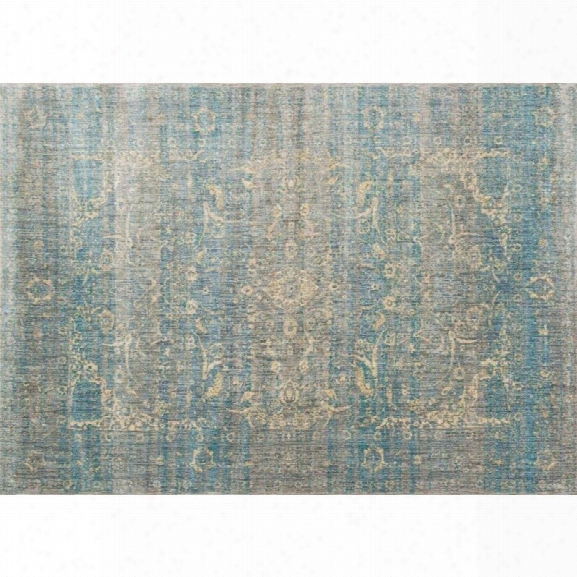 Loloi Anastasia 13' X 18' Rug In Blue And Mist