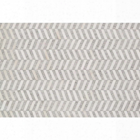 Loloi Dorado 9'3 X 13' Hide Rug In Gray And Ivory