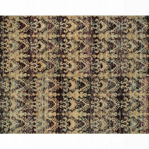 Loloi Giselle 9'6 X 13'6 Hand Knotted Silk Rug In Terra