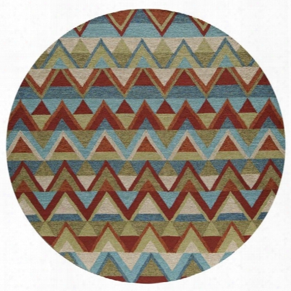 Momeni Veranda 9' X 9' Round Rug