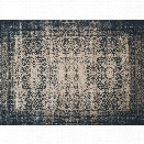 Loloi Journey 12' x 15' Power Loomed Wool Rug in Indigo and Beige