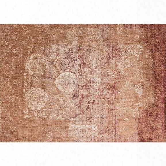 Loloi Anastasia 13' X 18' Rug In Copper And Ivory