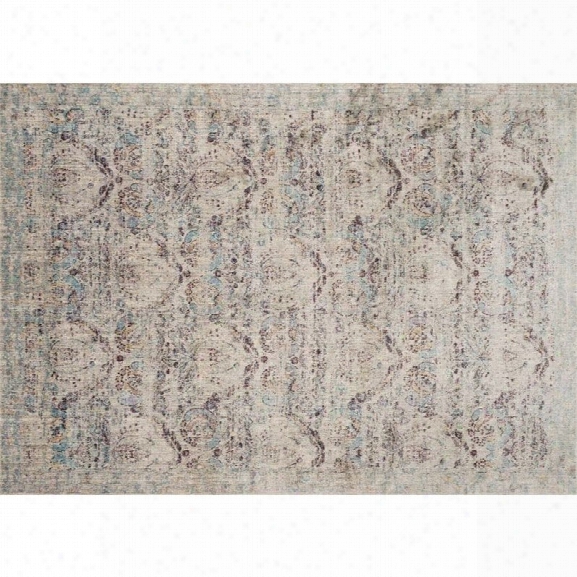 Loloi Anastasia 13' X 18' Rug In Silver And Plum