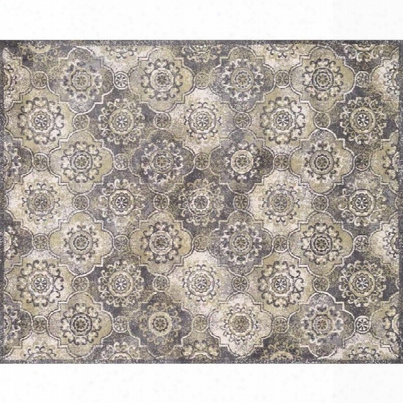 Loloi Avanti 9'3 X 13' Power Loomed Rug In Gray And Sage