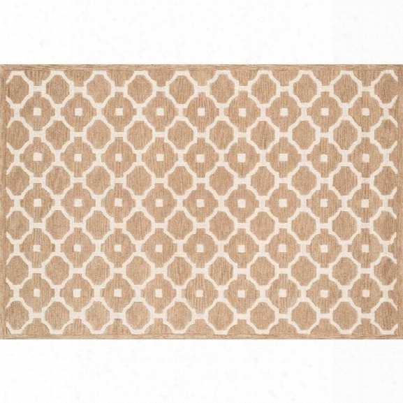 Loloi Brighton 9'3 X 13' Hand Hooked Wool Rug In Beige