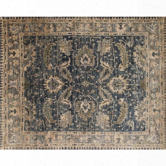 Loloi Empress 12' X 15' Jute Rug In Indigo And Slate