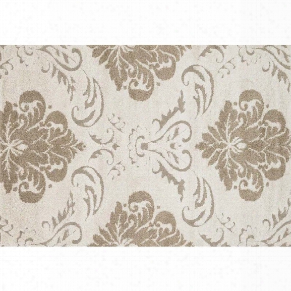 Loloi Enchant 7'7 X 10'6 Power Loomed Rug In Ivory And Beige