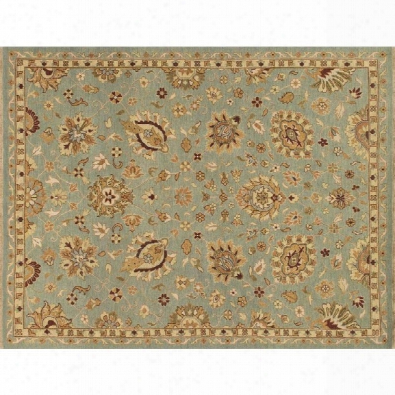 Loloi Laurent 9'6 X 13'6 Hand Knotted Wool Rug In Sterling Blue