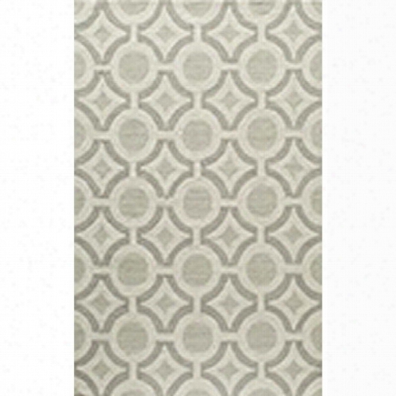 Momeni Geo 7'6 X 9'6 Rug In Ivory