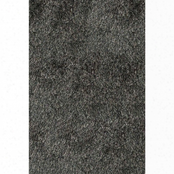 Momeni Luster Shag 9' X 12' Rug In Carbon
