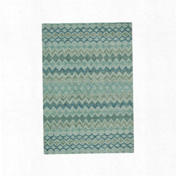 Momeni Rio 8' X 10' Rug In Teal