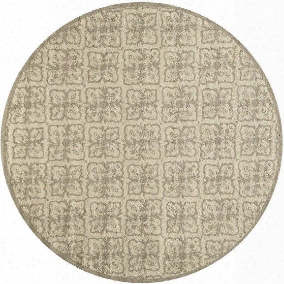 Momeni Veranda 9' X 9' Round Rug In Taupe