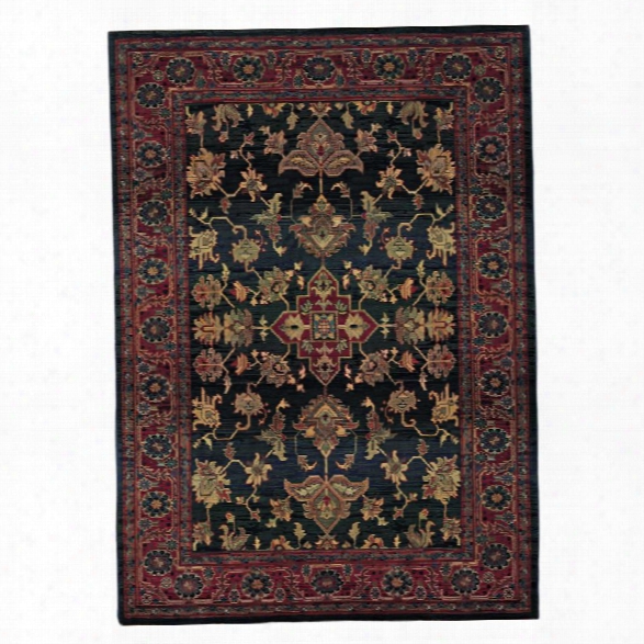 Oriental Weavers Kharma 9'9 X 12'2 Machine Woven Rug In Blue