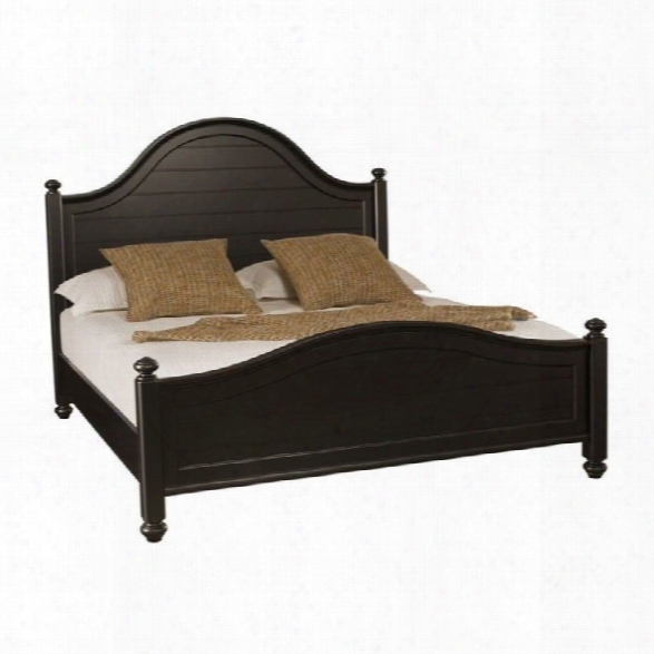 American Drew Camden Black Poster Panel Bed-queen