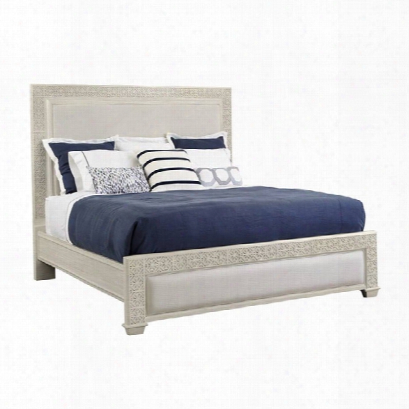 Coastal Living Oasis-catalina Panel Bed California King Size In Oyster