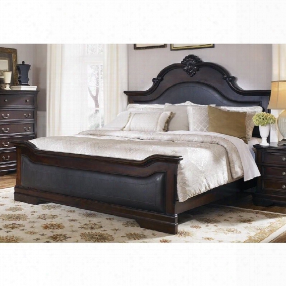 Coaster Cambridge King Upholstered Bed In Cappuccino