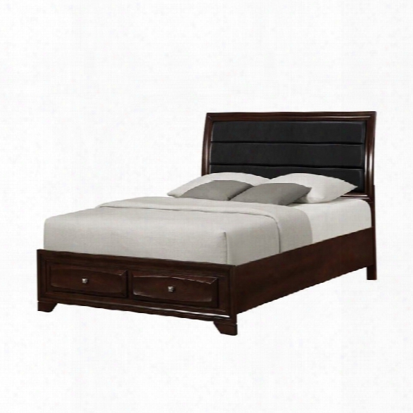 Coaster Jaxson California King Upholstered Bed With Drawers