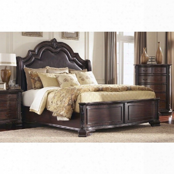 Coaster Maddison California King Bed With Upholstered Headboard