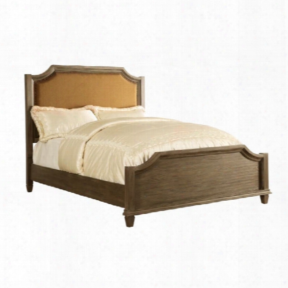 Furniture Of America Anisa California King Panel Bed In Gray