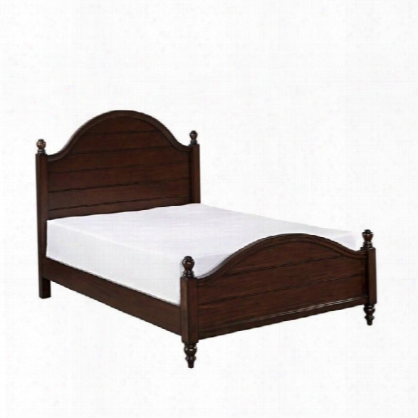 Home Styles Country Comfort Queen Bed In Aged Bourbon