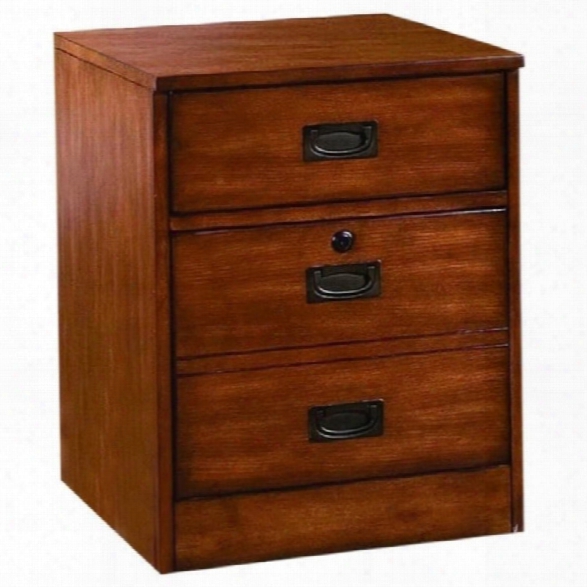 Hooker Furniture Danforth Mobile File In Rich Medium Brown