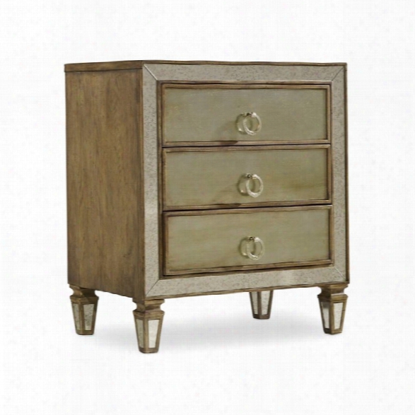 Hooker Furniture Sanctuary 3 Drawer Nightstand