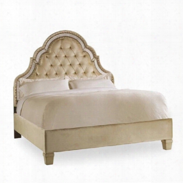 Hooker Furniture Sanctuary Upholstered Bed In Pearl Essence-queen