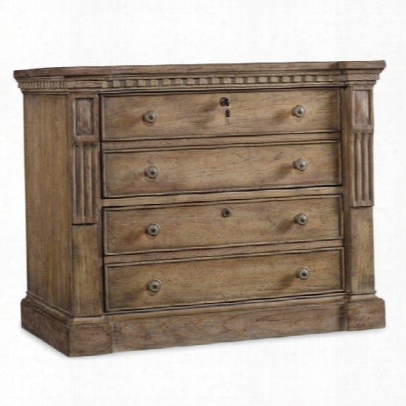 Hooker Furniture Sorella 2-drawer Lateral File In Light Antique Taupe