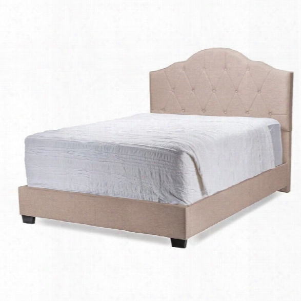 Juliet Upholstered King Bed In Brown