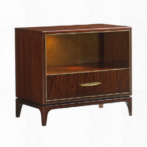 Lexington Take Five Wayland Nightstand In Rosewood