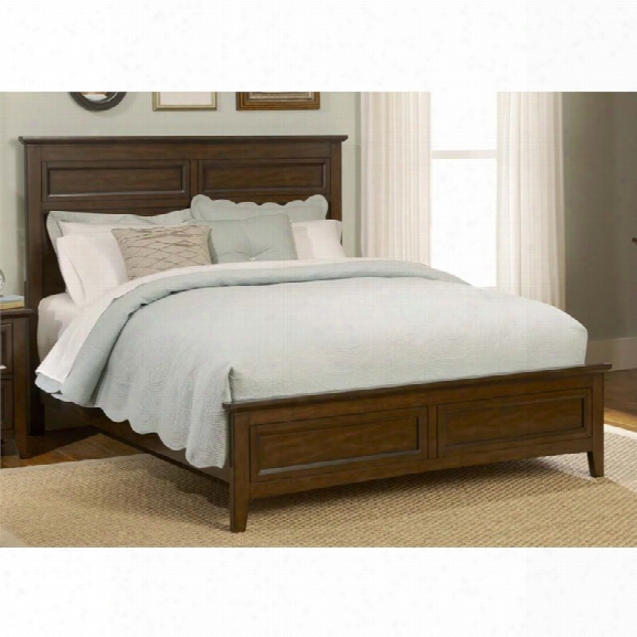 Liberty Furniture Laurel Creek King Panel Bed In Cinnamon