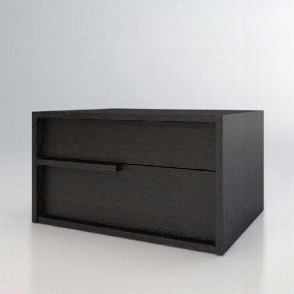 Modloft Jane Nightstand In Wenge