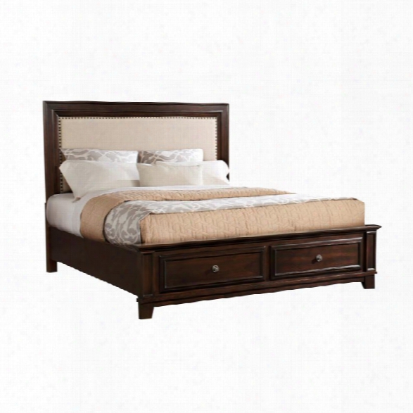 Picket House Furnishings Harland King Bed In Espresso