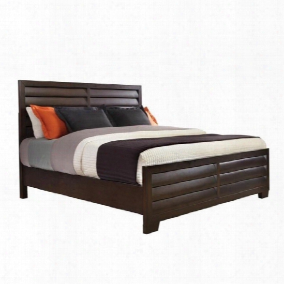 Pulaski Tangerine 330 Panel Storage Bed In Sable Finish